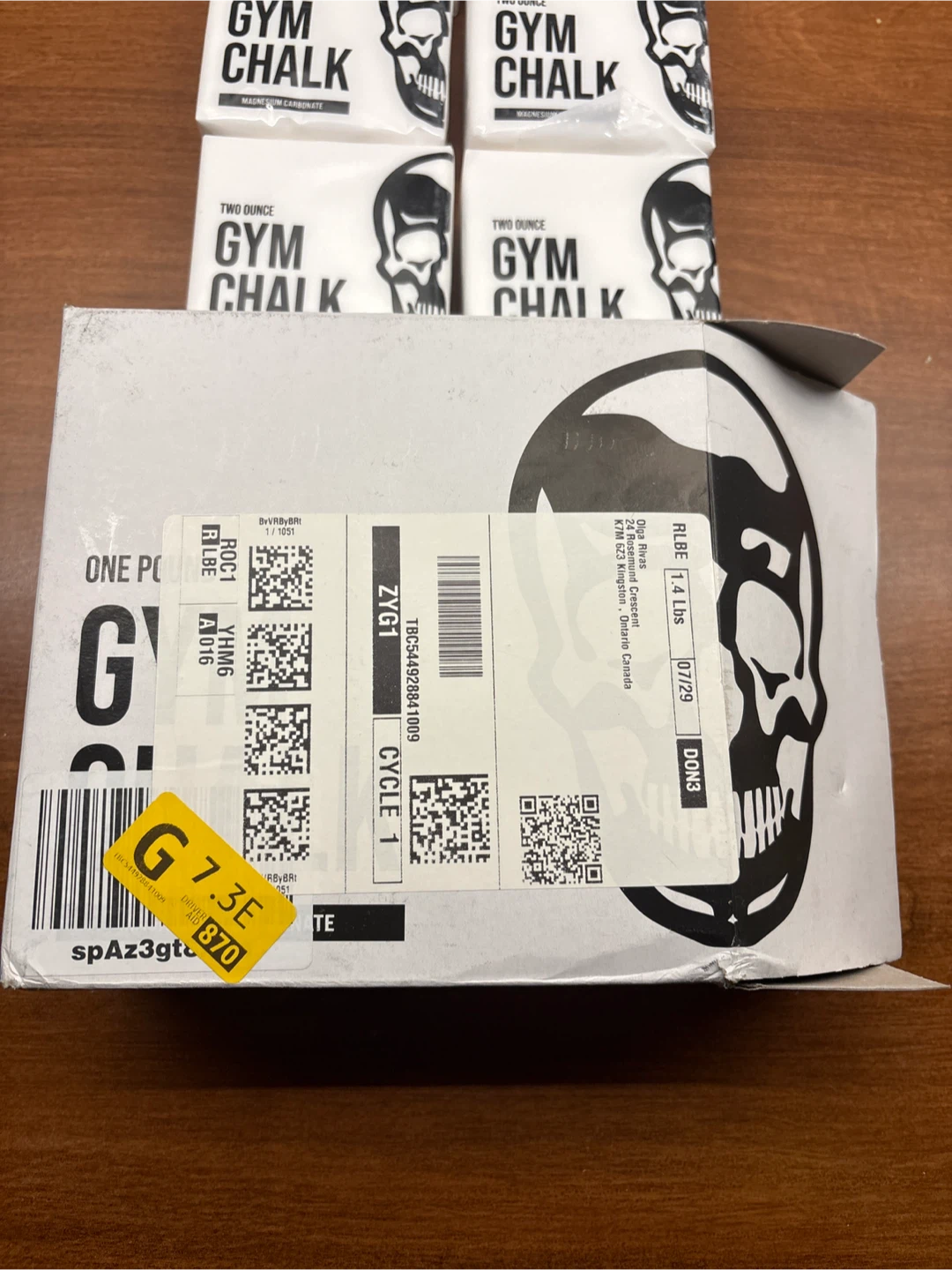GYMREAPERS Gym Chalk Blocks - 1LB (8 x 2oz) - photo 2