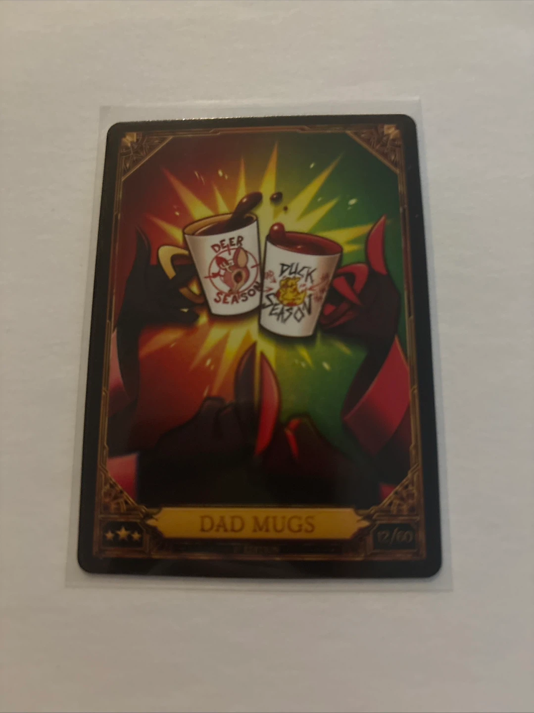 Hazbin Hotel Dad Mugs Trading Card