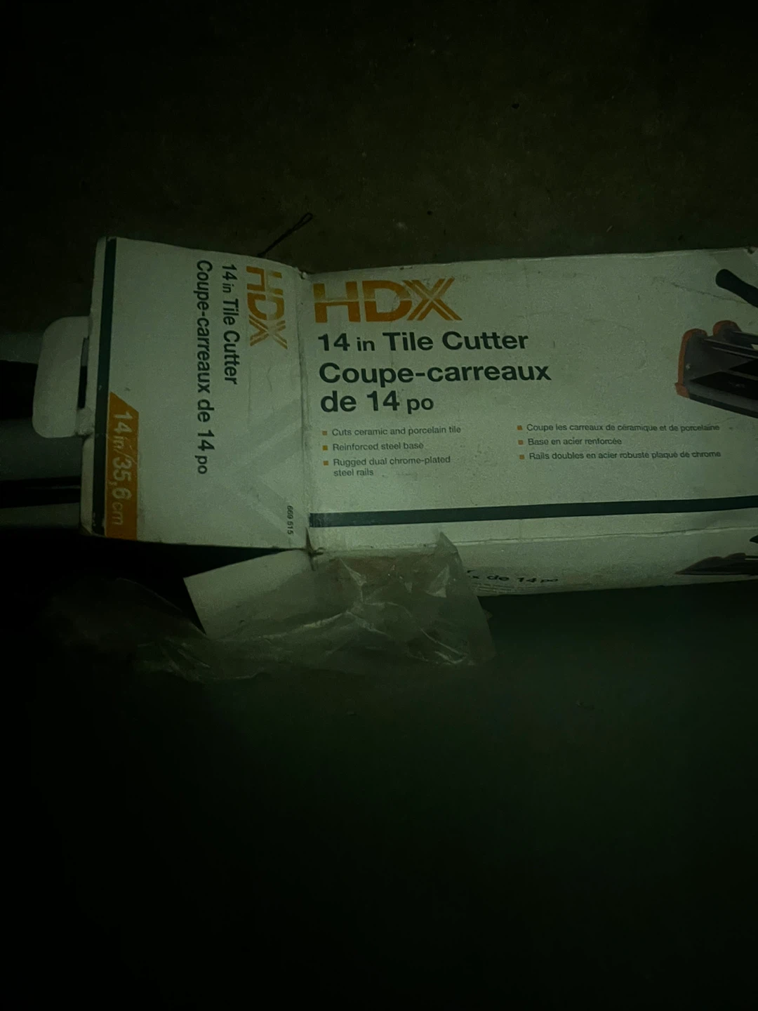 HDX 14 in. Tile Cutter