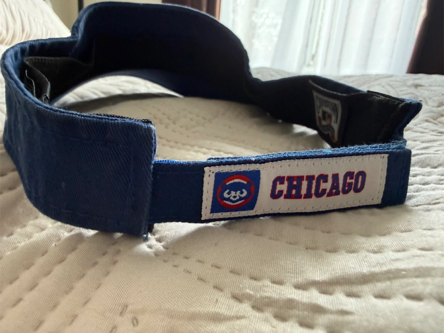 Chicago Cubs "C" Logo Blue Visor - photo 4