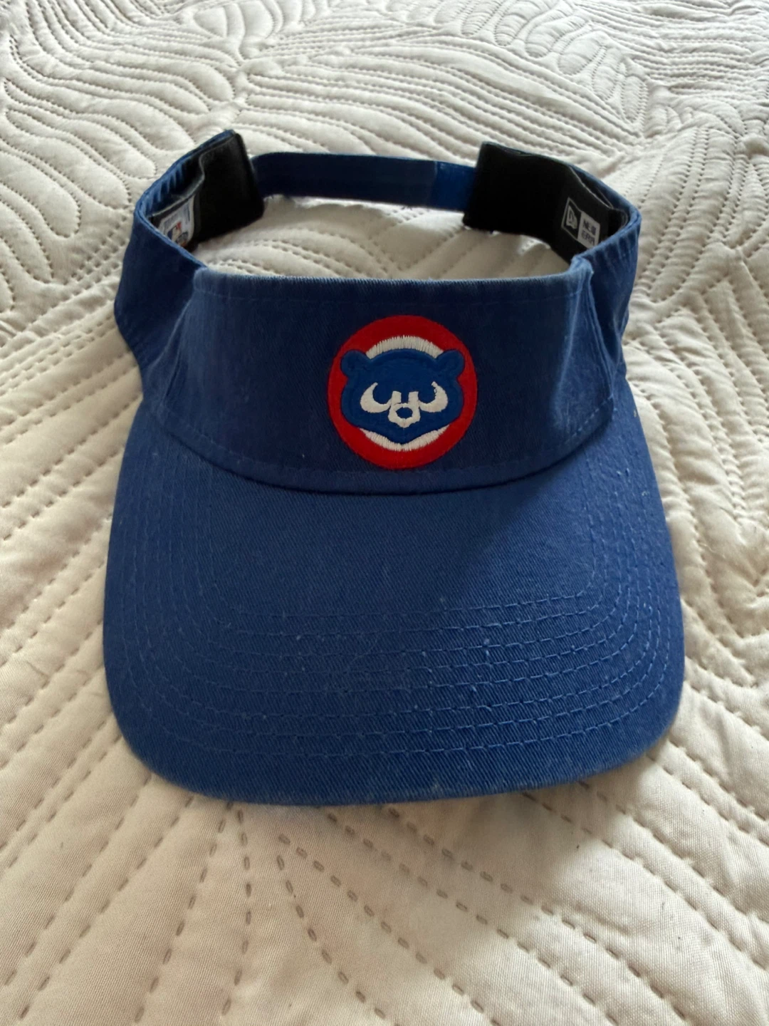 Chicago Cubs "C" Logo Blue Visor