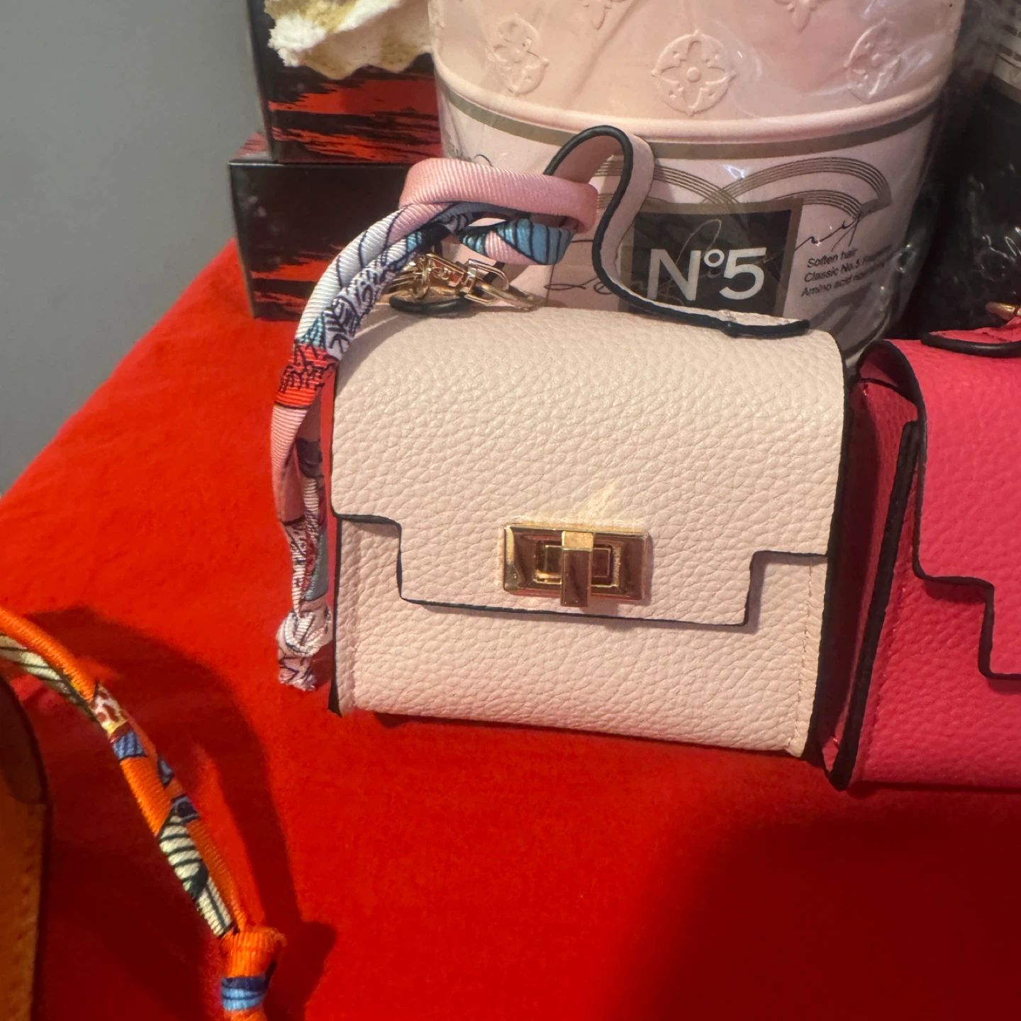 Mini Purse birkins keychain  Bag - photo 5