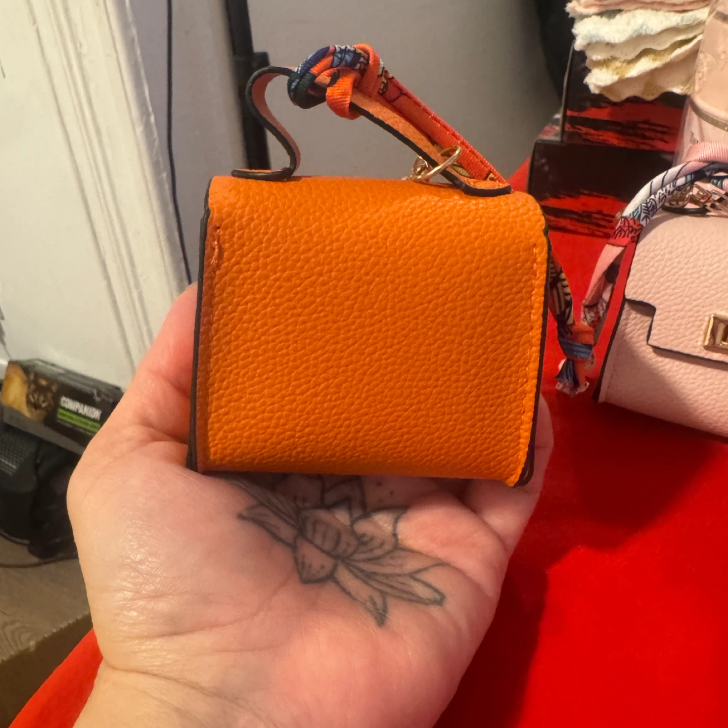 Mini Purse birkins keychain  Bag