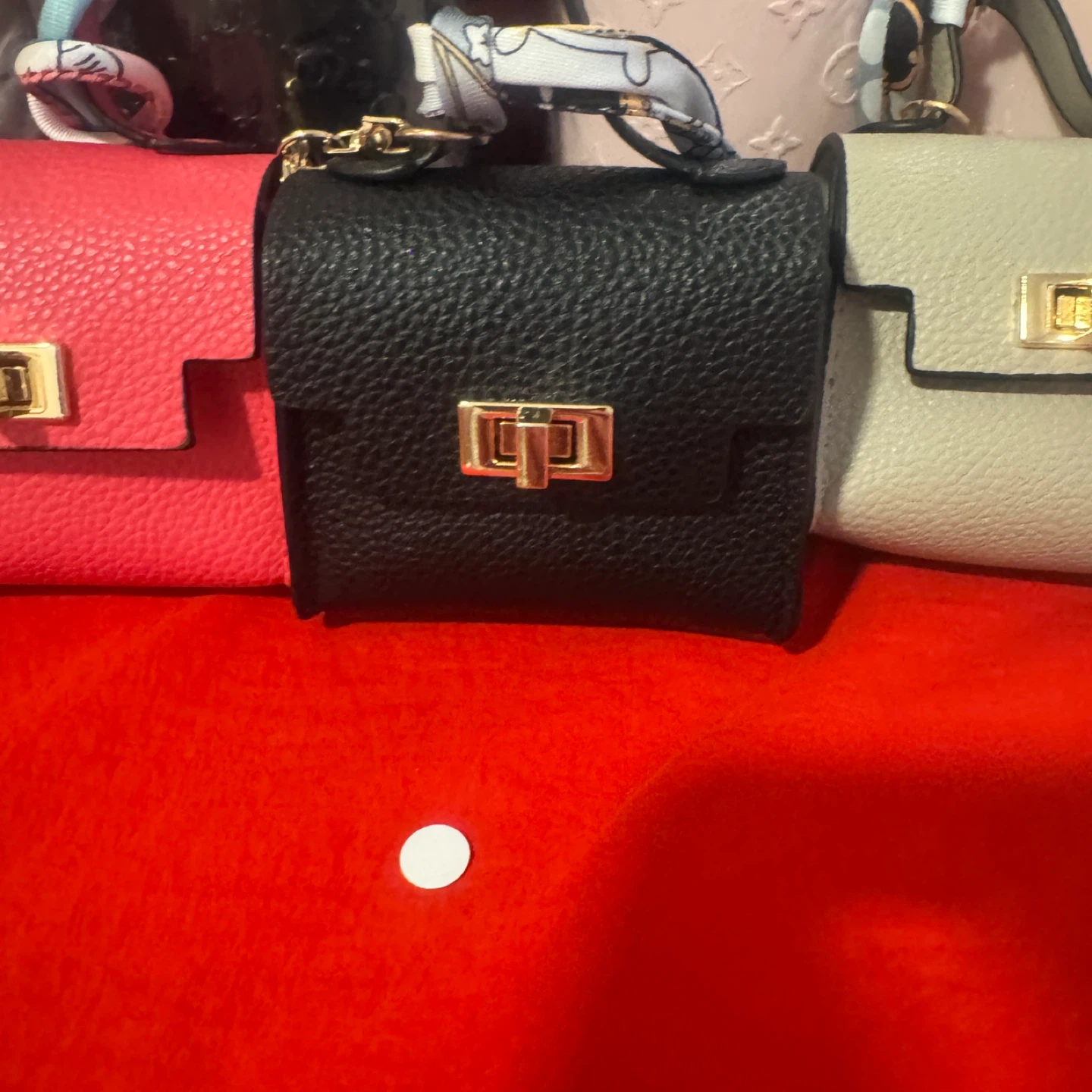 Mini Purse birkins keychain  Bag - photo 3