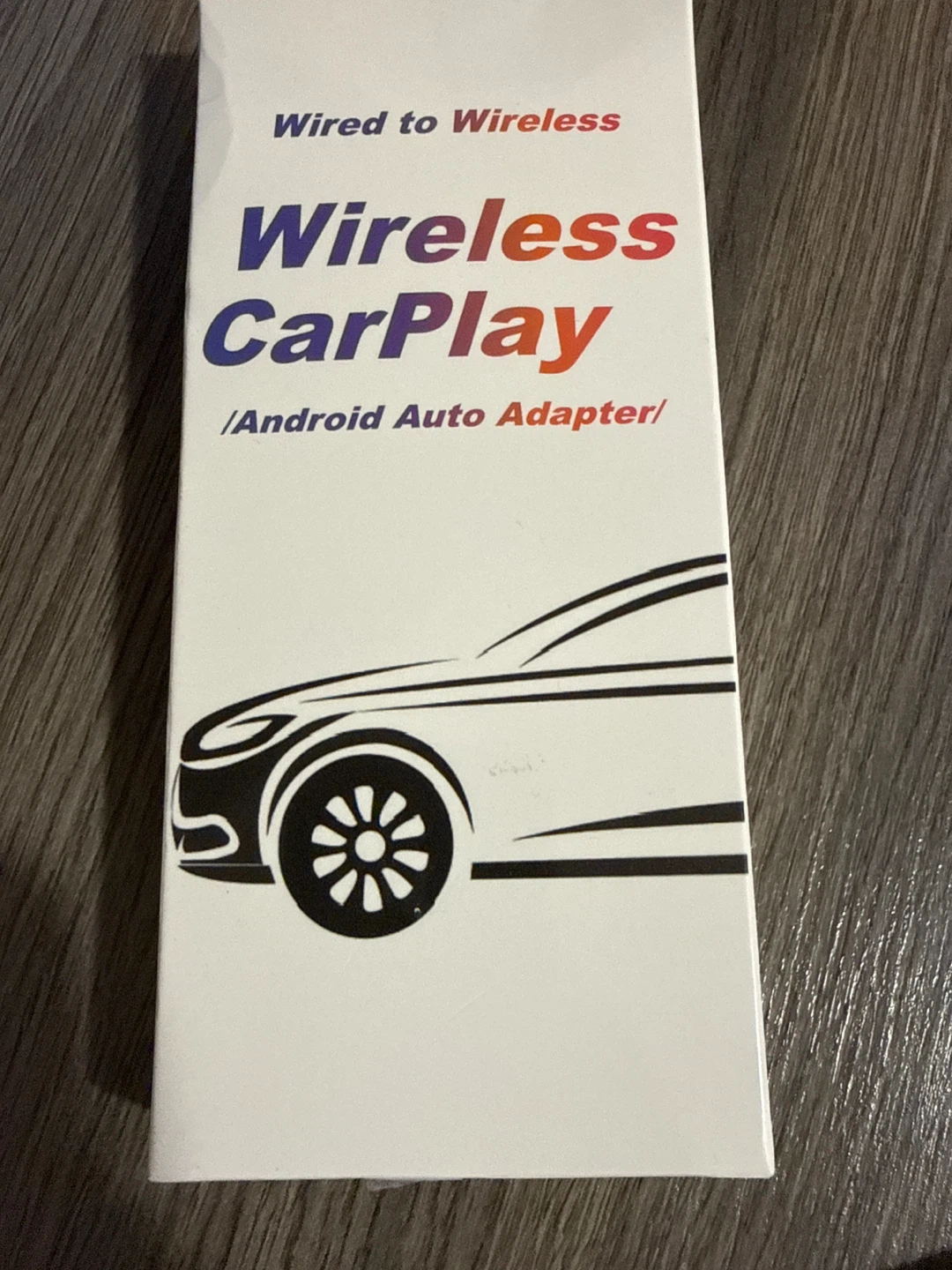 Wireless CarPlay / Android Auto Adapter U4