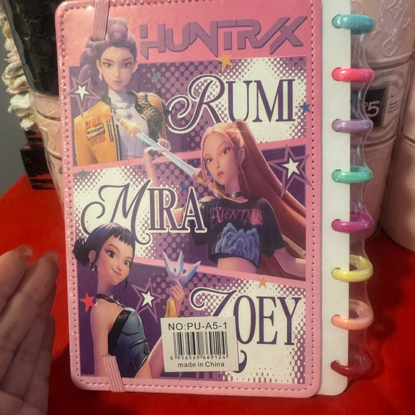 HUNTRX Rumi Mira Zoey Mini Notebook