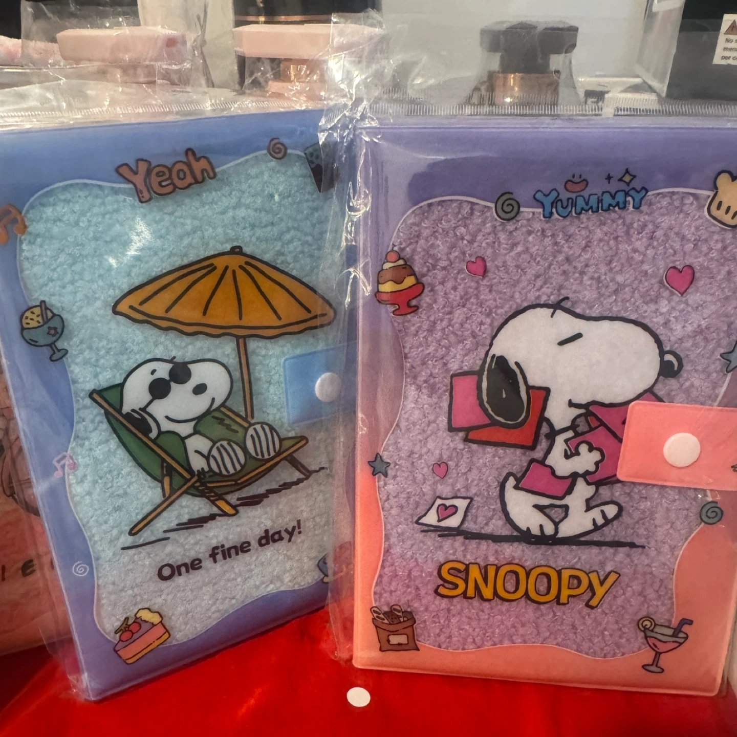 Snoopy Plush Notebooks