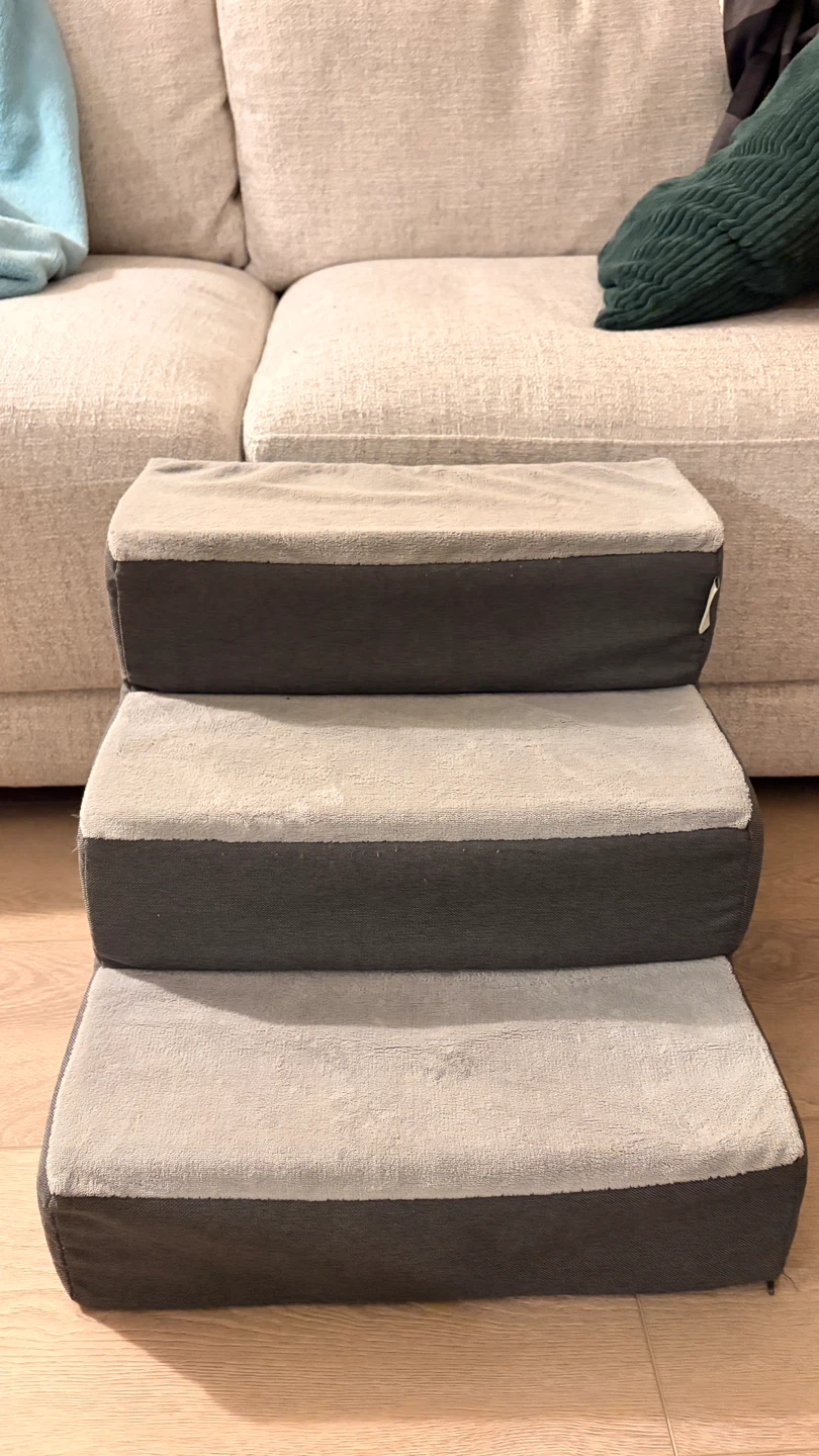 Dog stairs - 3 step foam stairs/ramp/ladder - photo 2