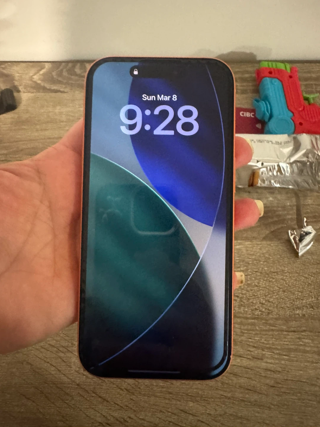 Orange iPhone 17 pro