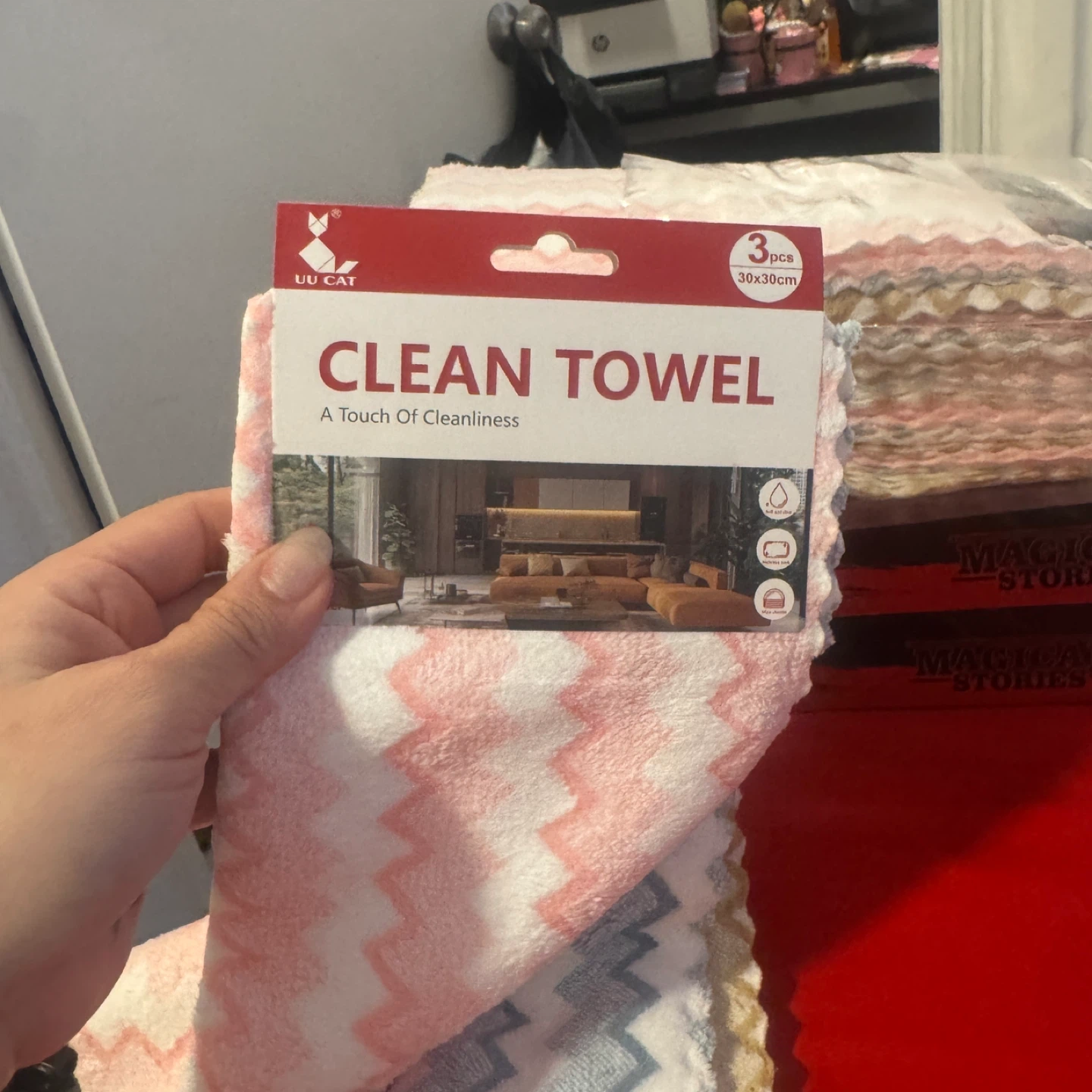 UU CAT Clean Towels - 3 Pack