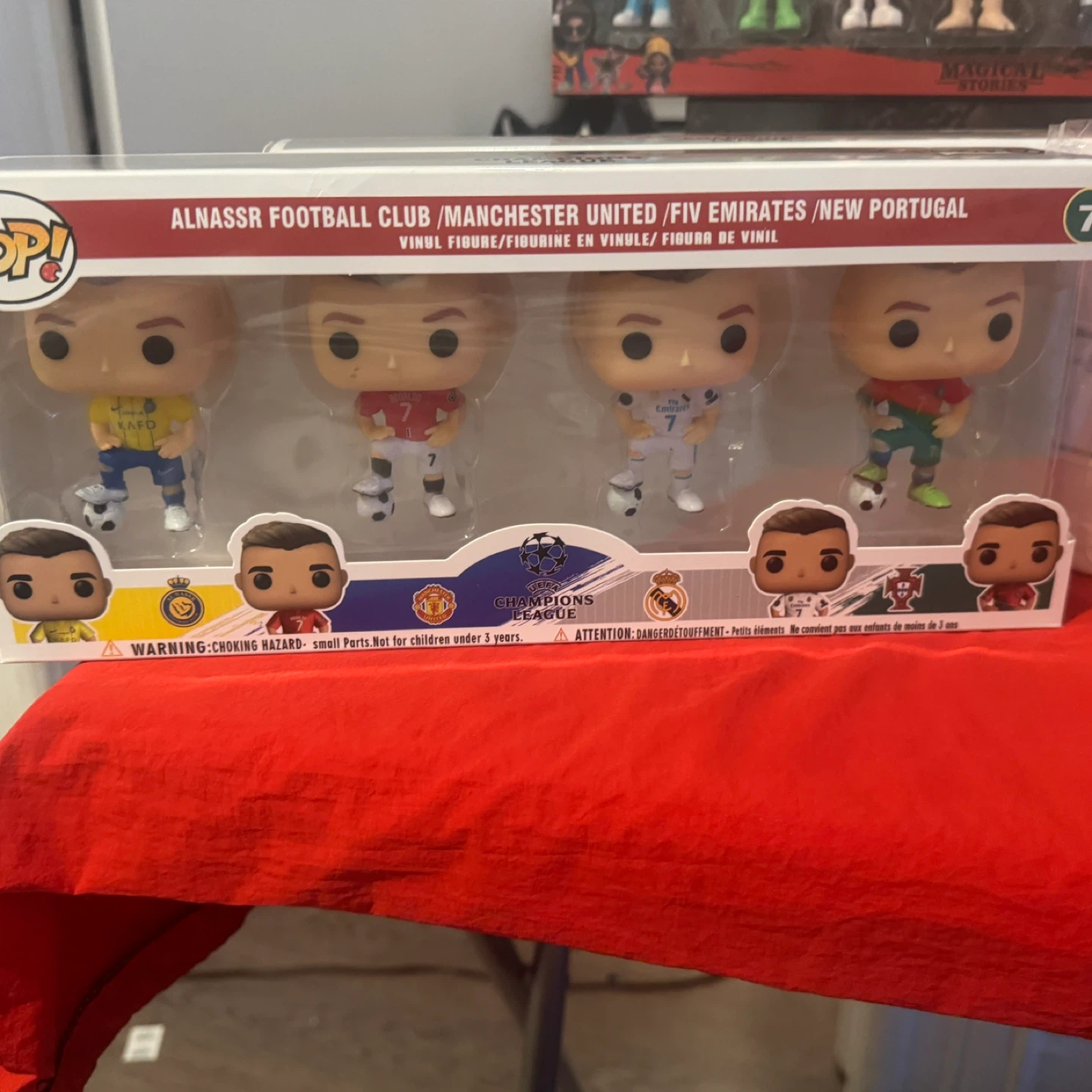 Funko Pop! Vinyl Figures - Lionel Messi & Cristiano Ronaldo Sets