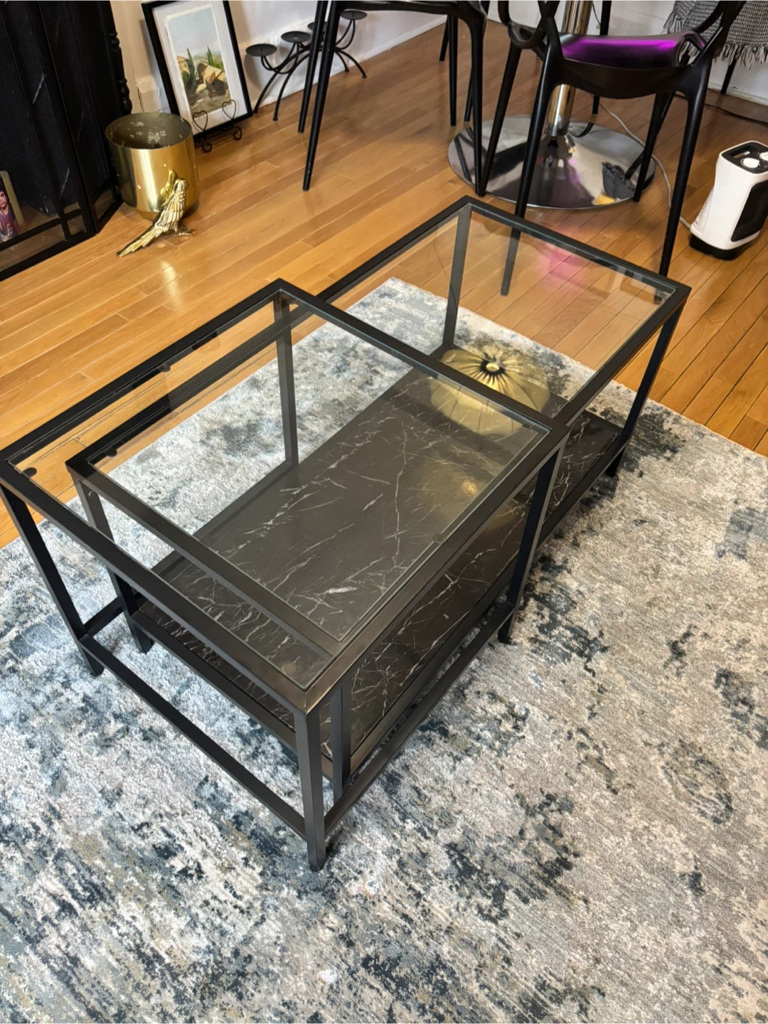 IKEA Set of 2 Nesting Coffee Table