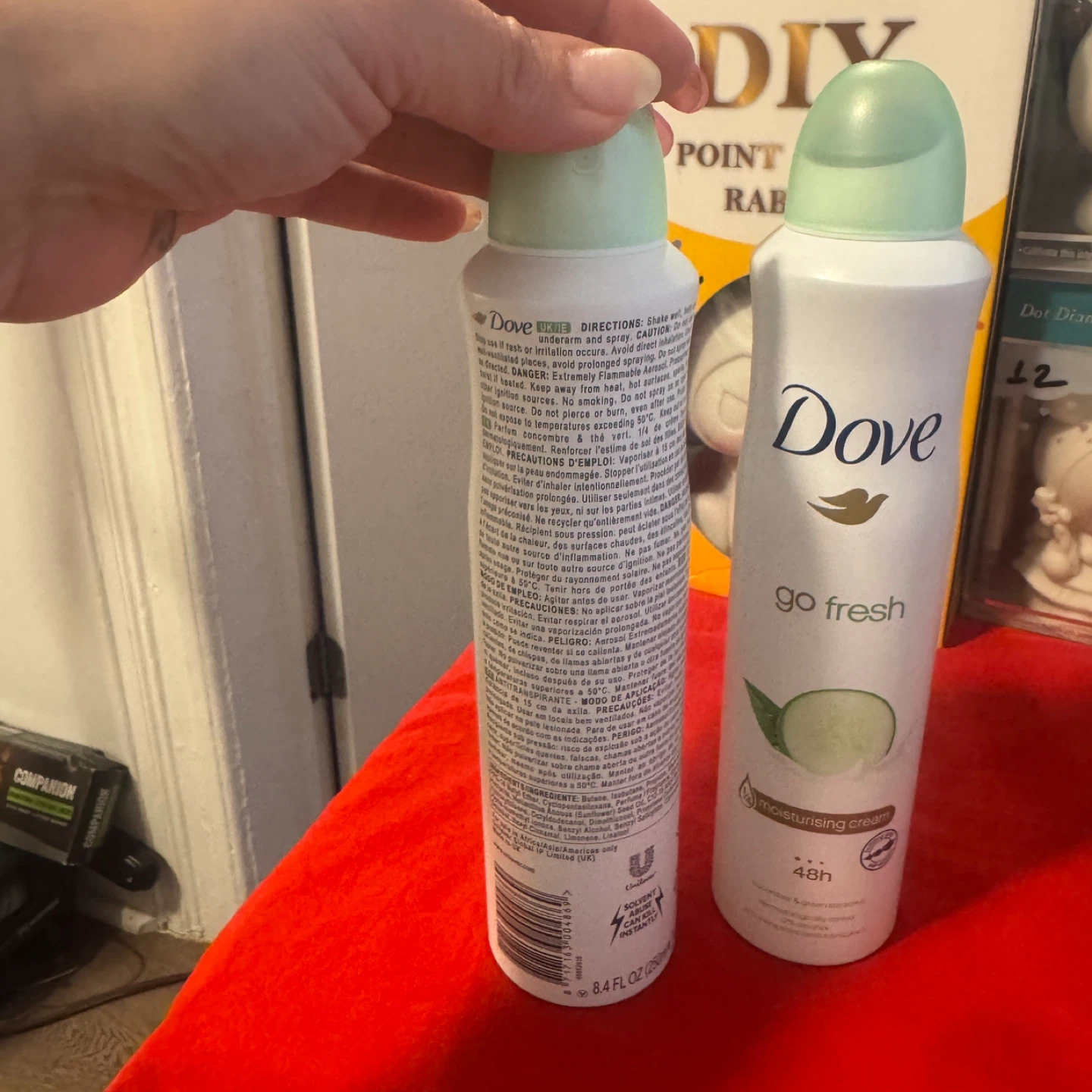 Dove Go Fresh Moisturising Cream Spray Deodorant 2-Pack - photo 2