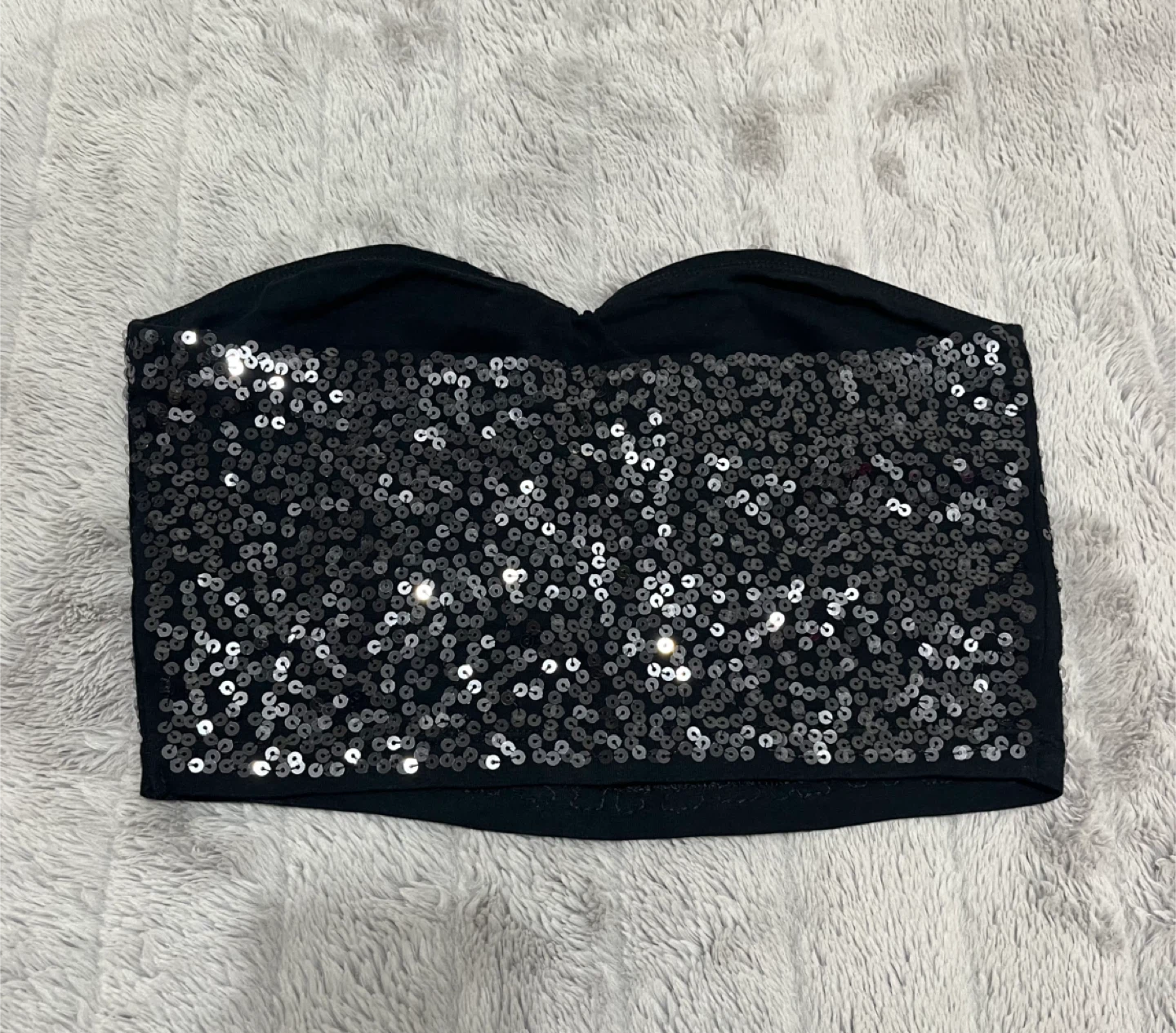 EXPRESS sequin tube top Size Small - photo 2