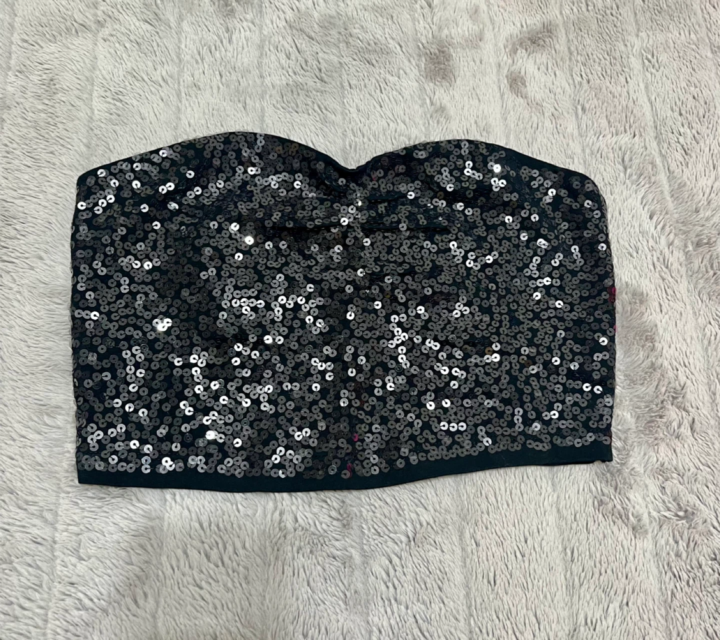 EXPRESS sequin tube top Size Small