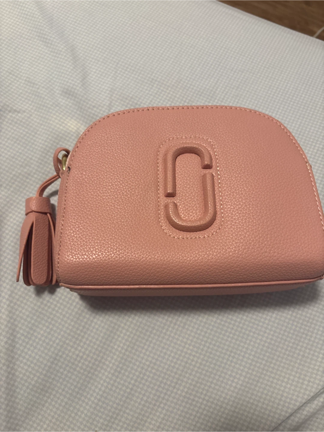 Marc Jacobs Pink Leather Camera Bag with Tassel - photo 2