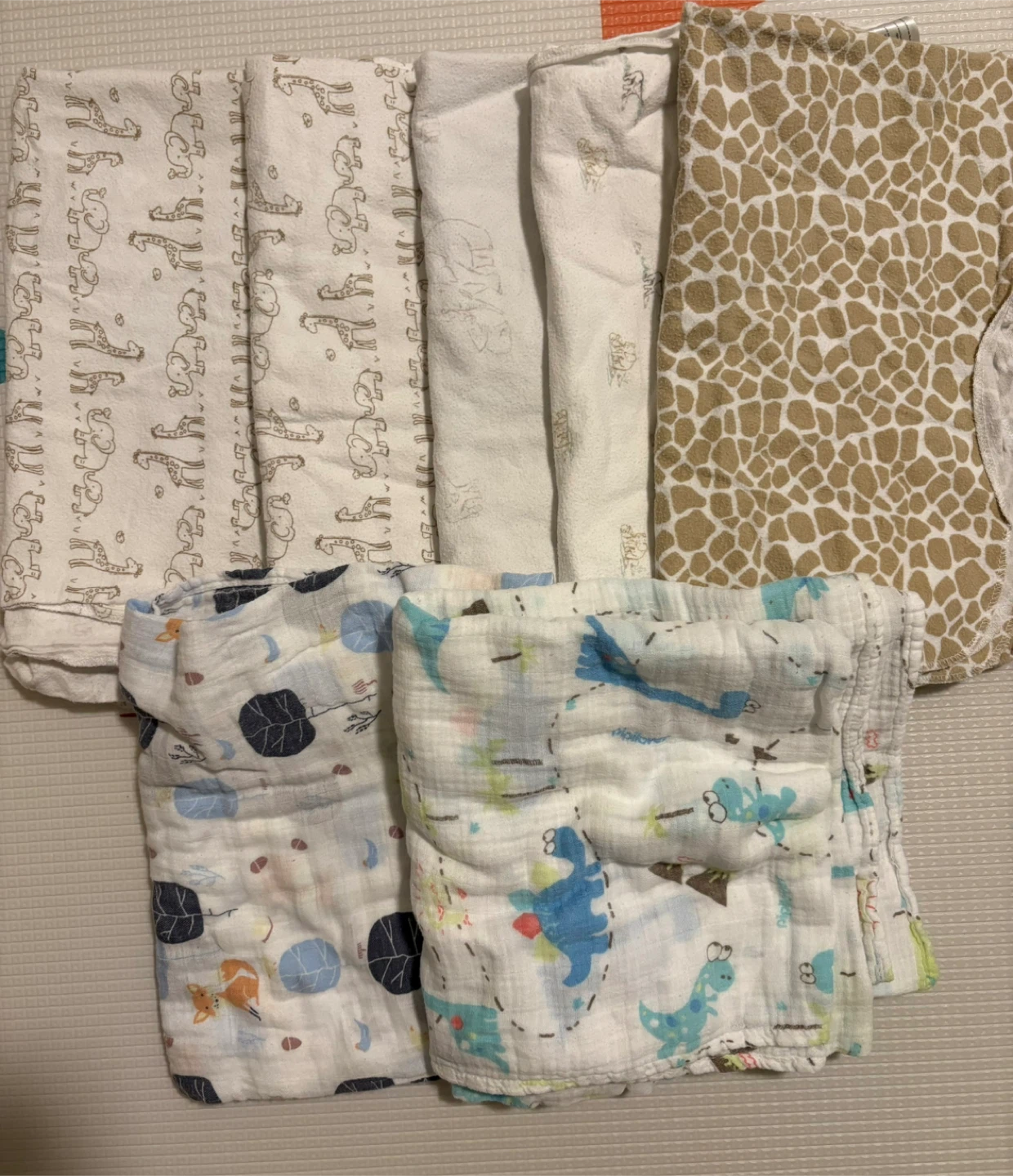Used Baby Swaddle Blankets