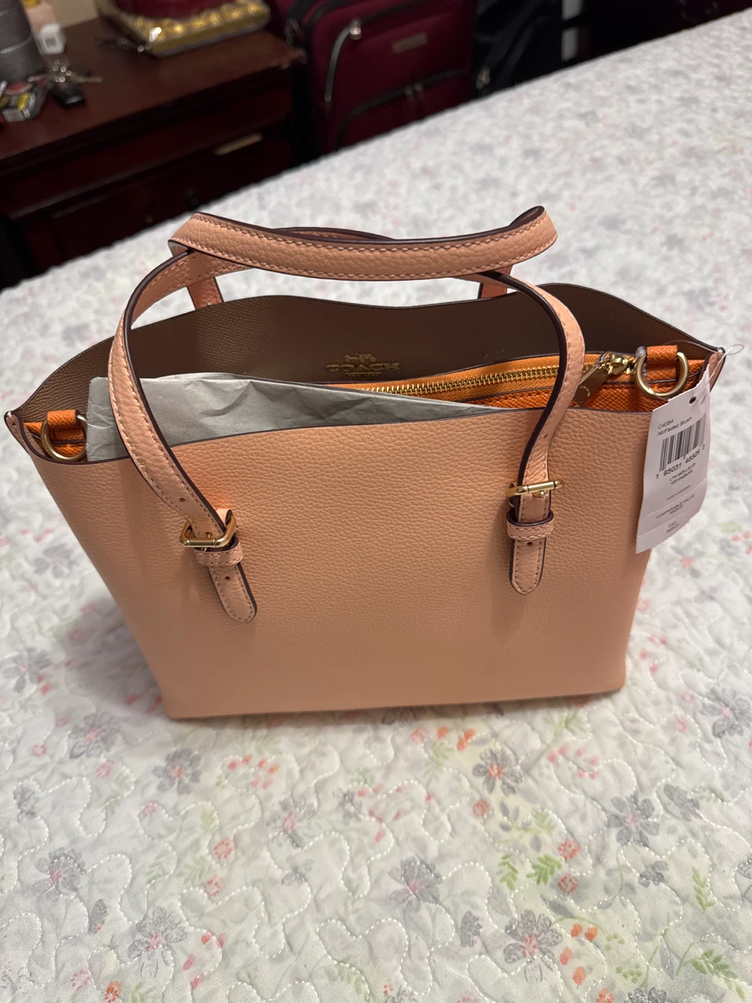 Coach Mollie Tote Bag - Faded Blush - photo 5