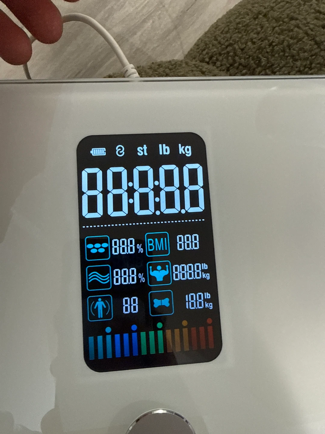 Smart Body Fat Scale LEpulse - photo 3