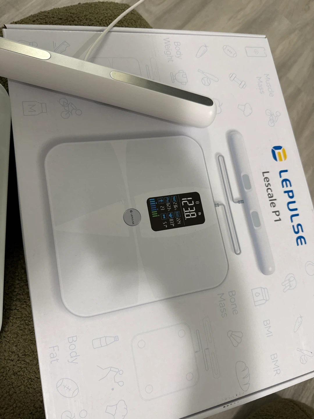 Smart Body Fat Scale LEpulse - photo 4