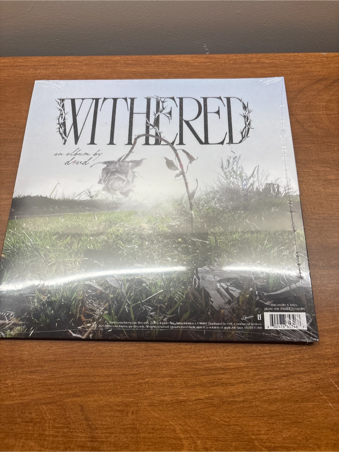 Withered: "Feel It" Vinyl Record - photo 2
