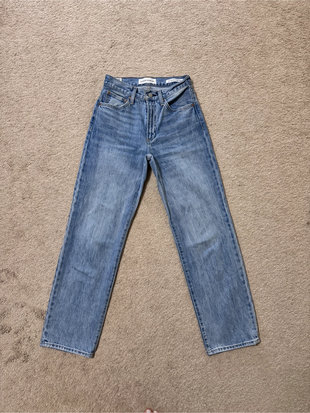 Denim Forum The '90s Marlo Hi-Rise Baggy Jean