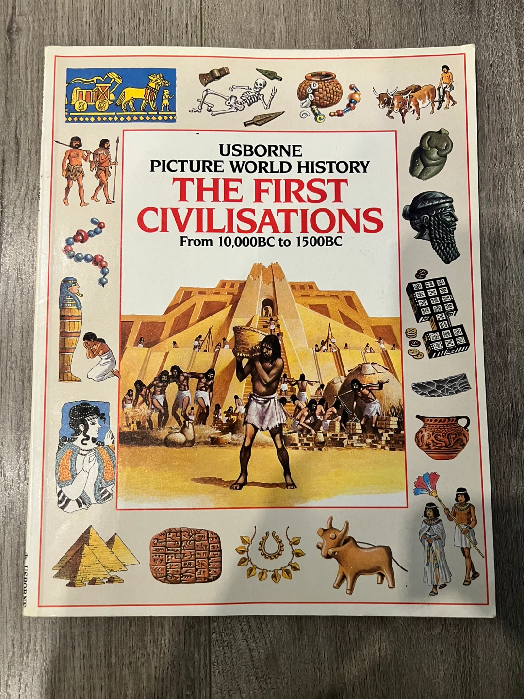 Usborne Picture World History: The First Civilisations Book