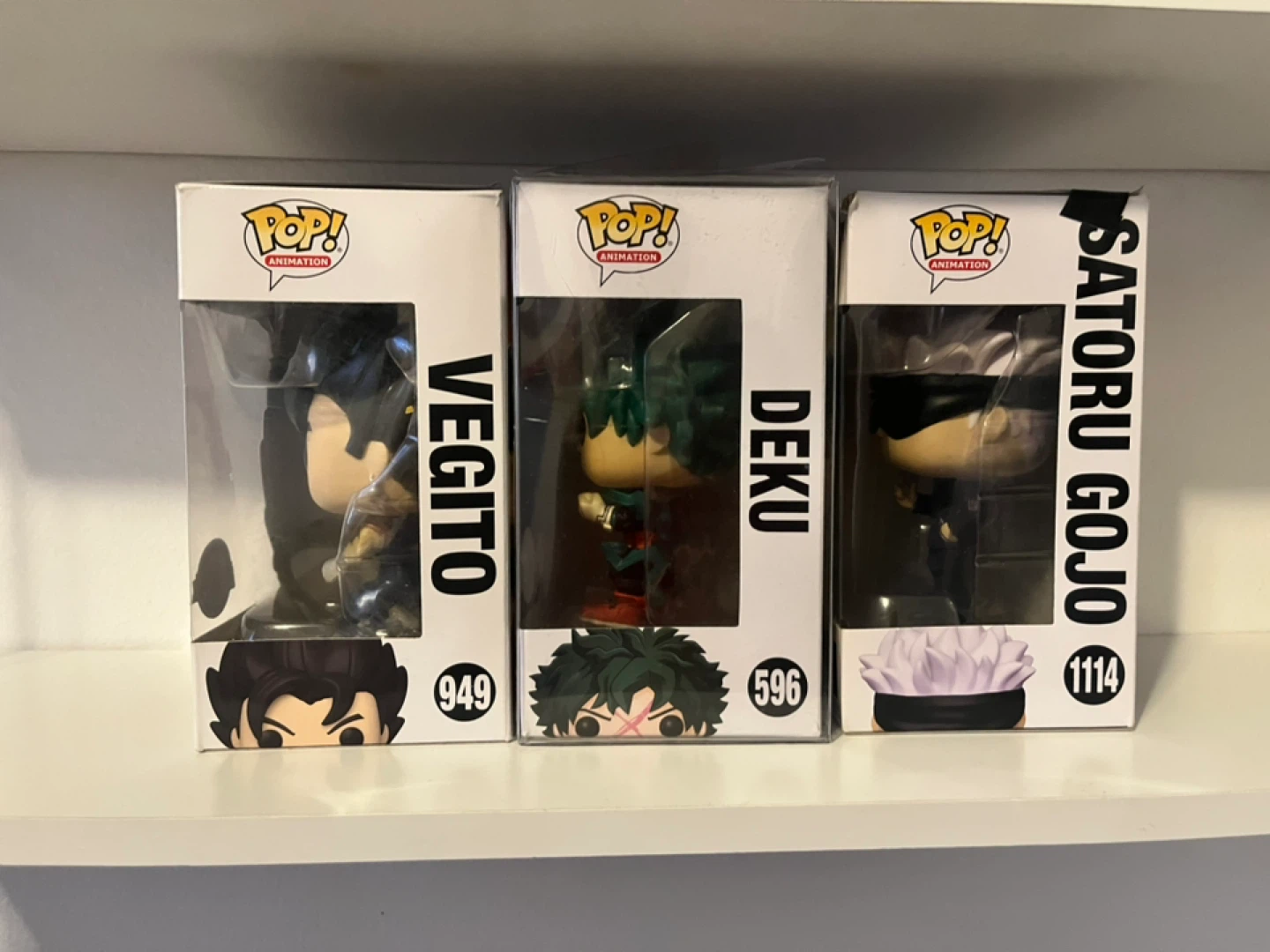 Funko Pop! Animation Figures - Vegito, Deku, Satoru Gojo - photo 4