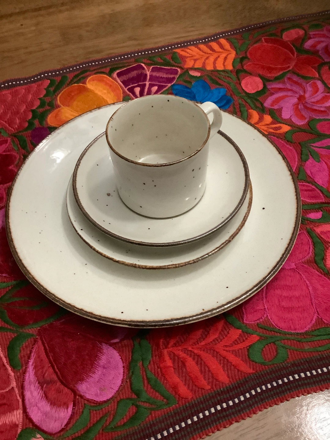 J & G Meakin LifeStyle  Dinnerware Set- 4 Piece Place Setting