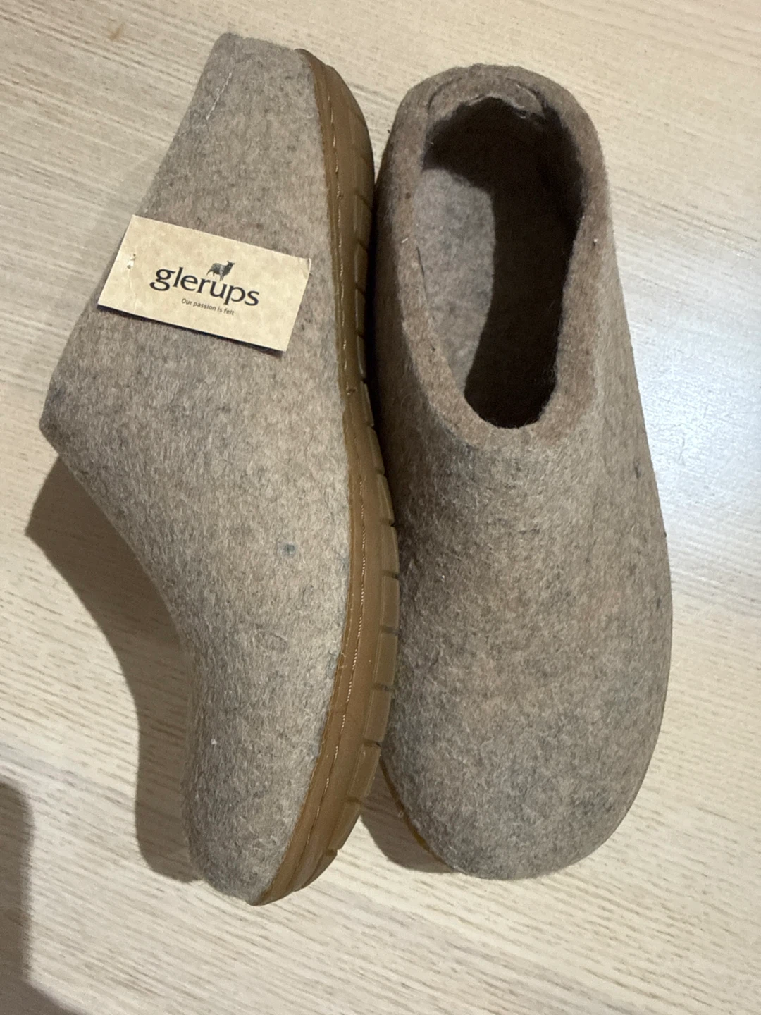 Glerups Wool Slippers - Size 41