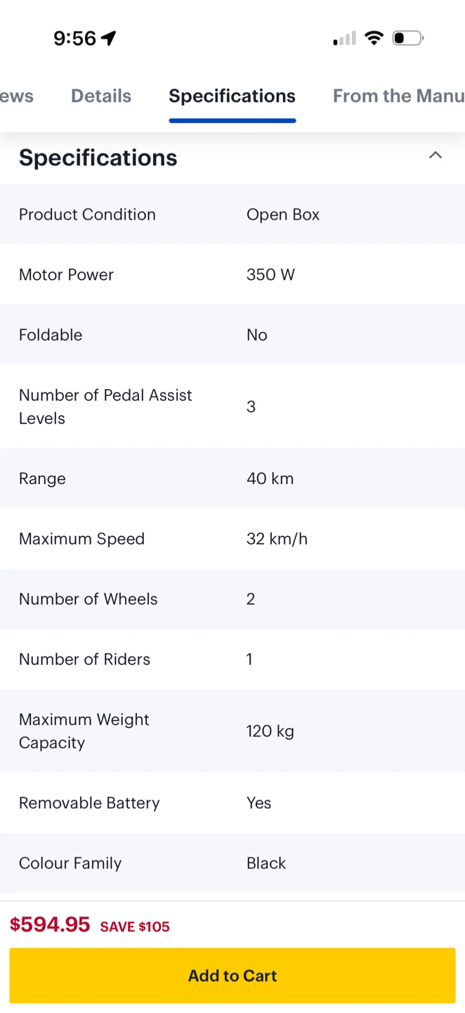 Swift 350W Electric Bike - photo 2