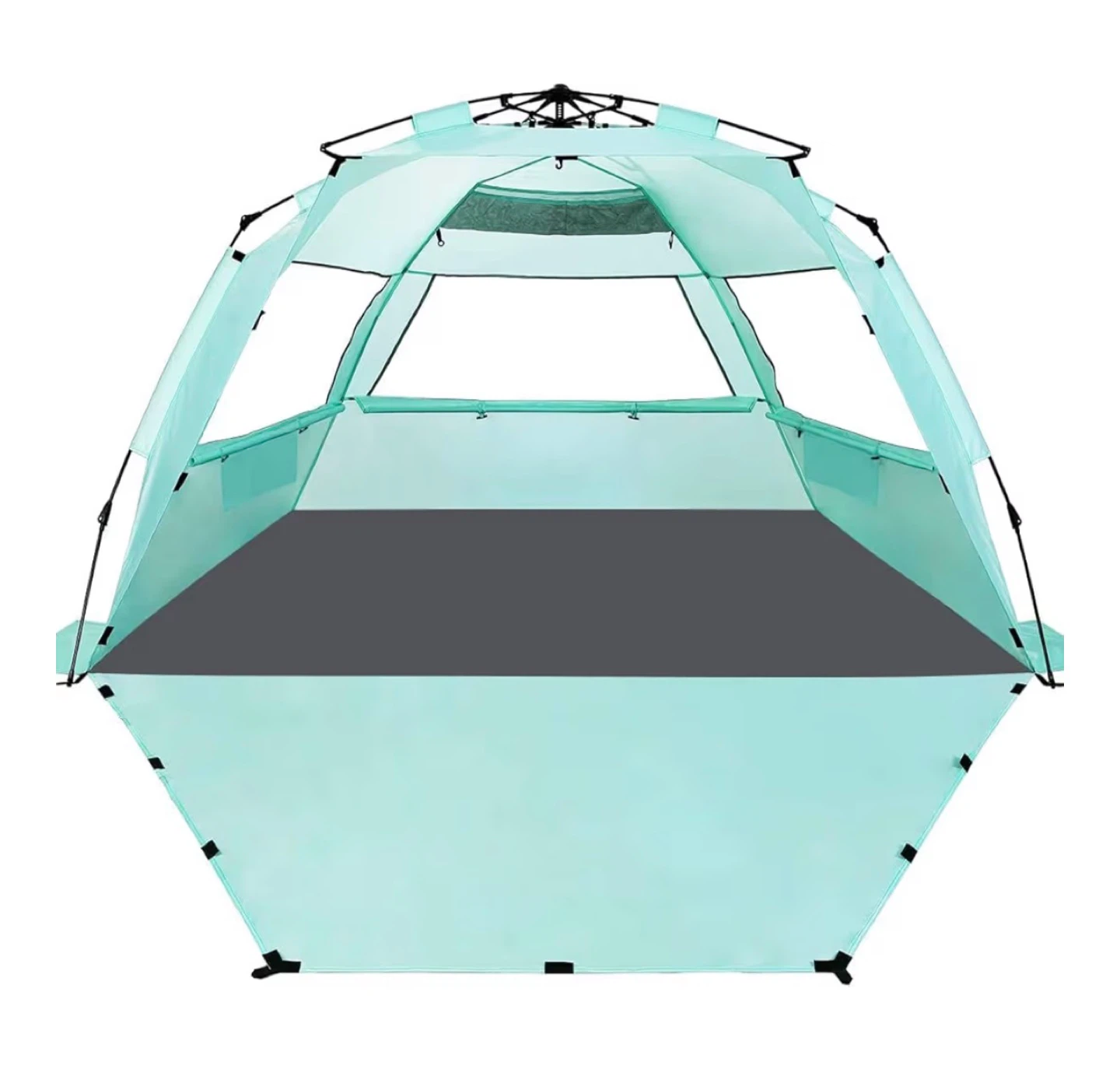 Light Blue 4-Person Beach Tent