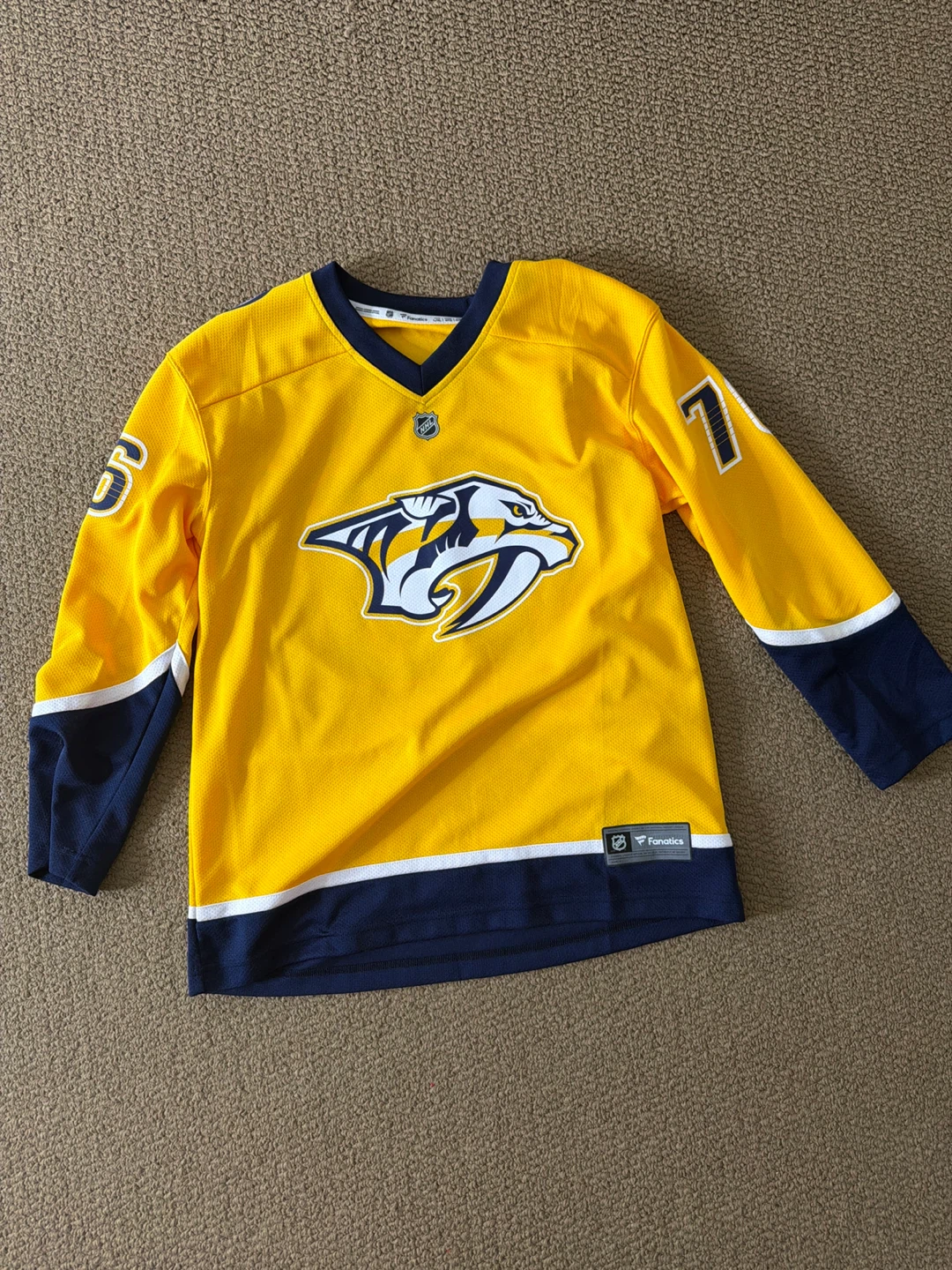 Fanatics Nashville Predators Hockey Jersey