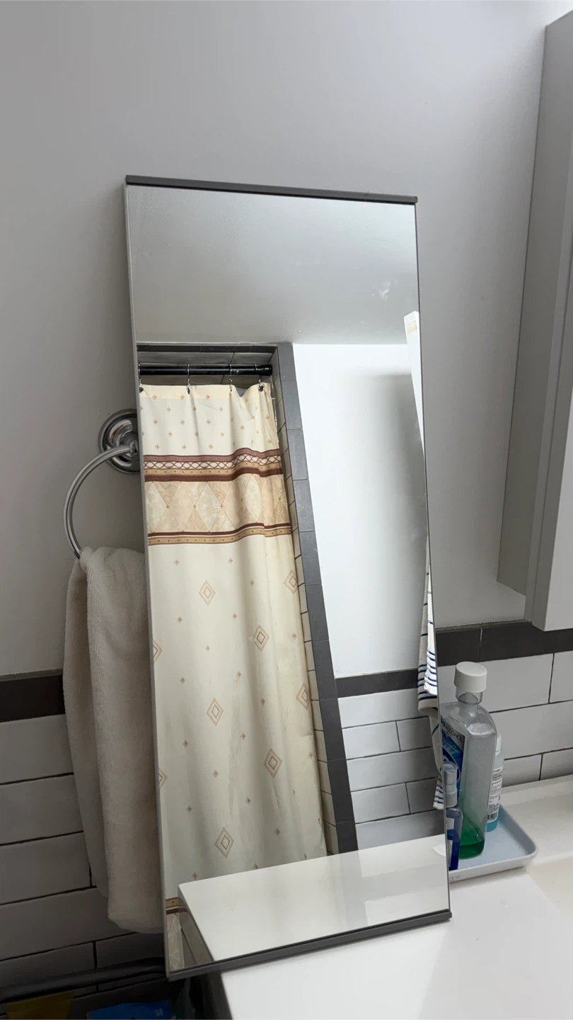 IKEA LETTAN Mirror Cabinet with Doors - photo 2