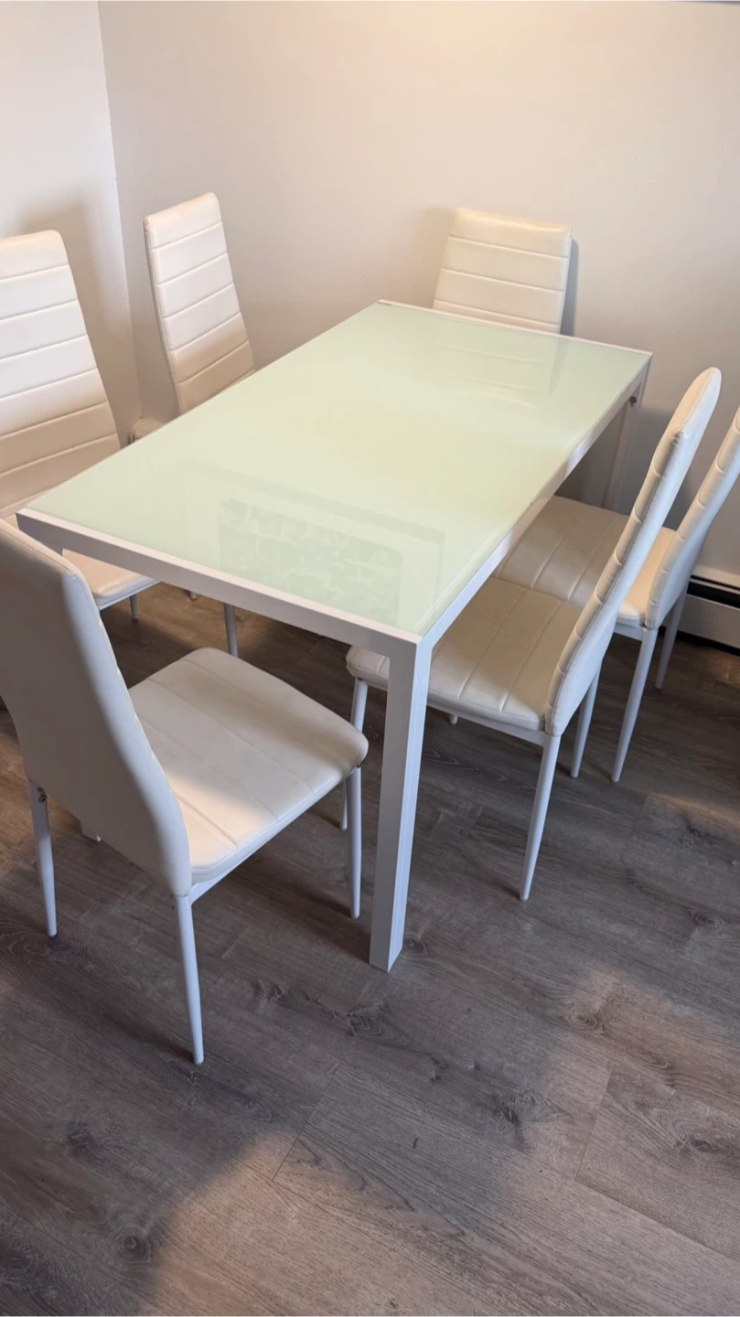 Best Choice Products 7-Piece Dining Set - White