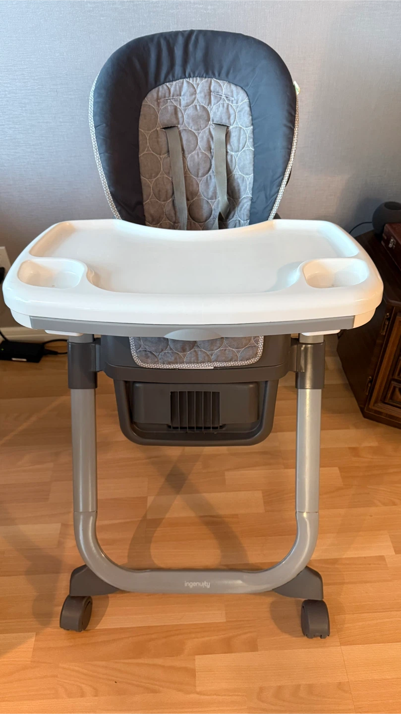 Ingenuity SmartClean Trio Elite 3-in-1 High Chair - Slate - photo 5