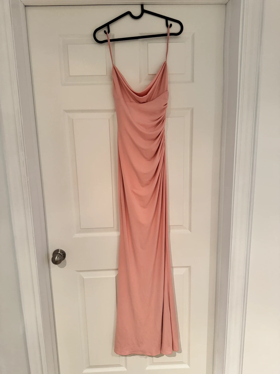 Pink Ruched dress