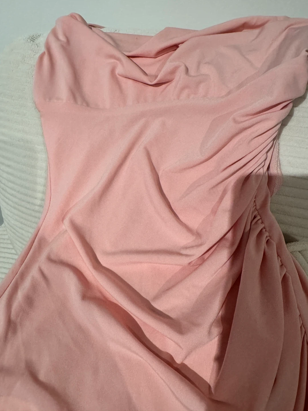 Pink Ruched dress - photo 5
