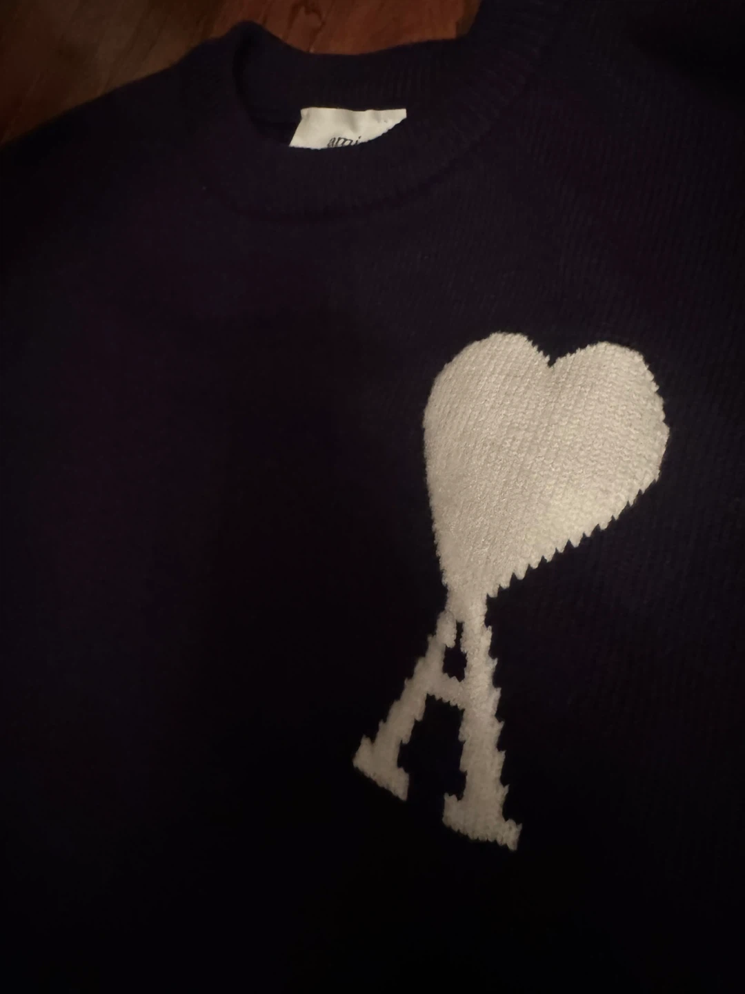Ami navy blue sweater - photo 3