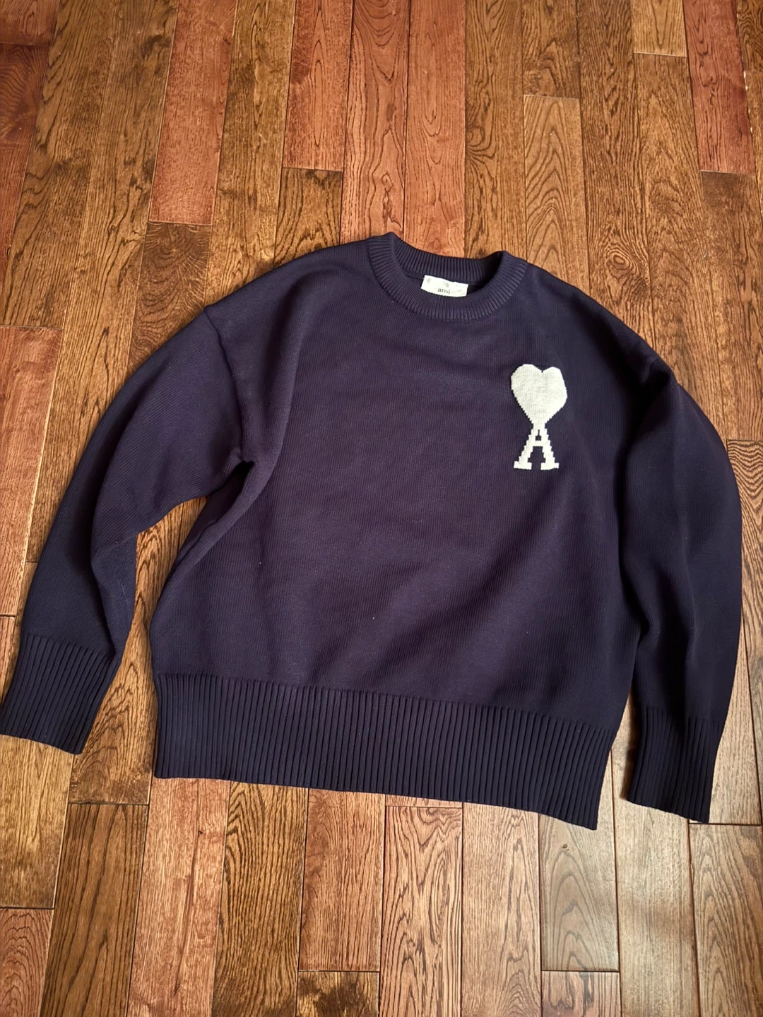 Ami navy blue sweater