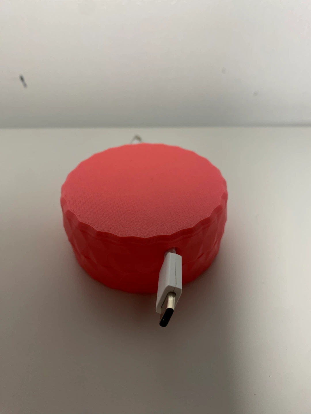 Pink Portable USB Hub and Cable Organizer - photo 4