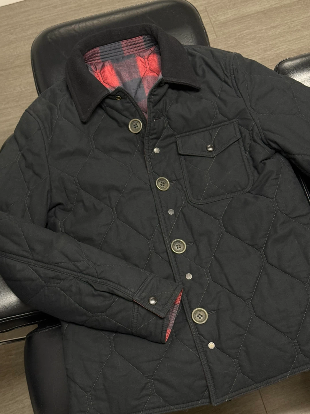Burberry Brit Reversible Quilted Jacket XS