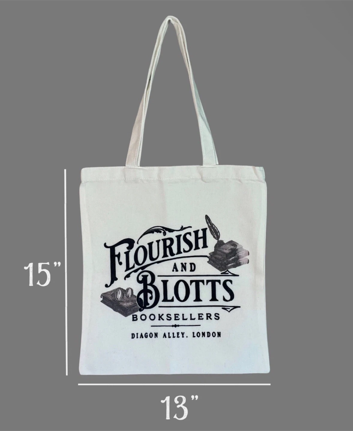 Flourish and Blotts tote bag new - photo 3