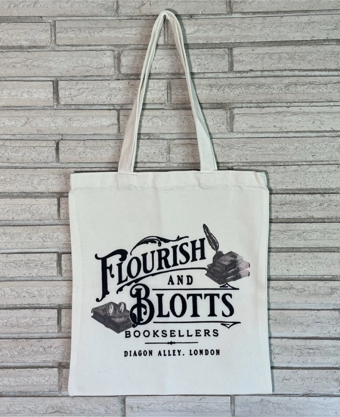 Flourish and Blotts tote bag new - photo 2