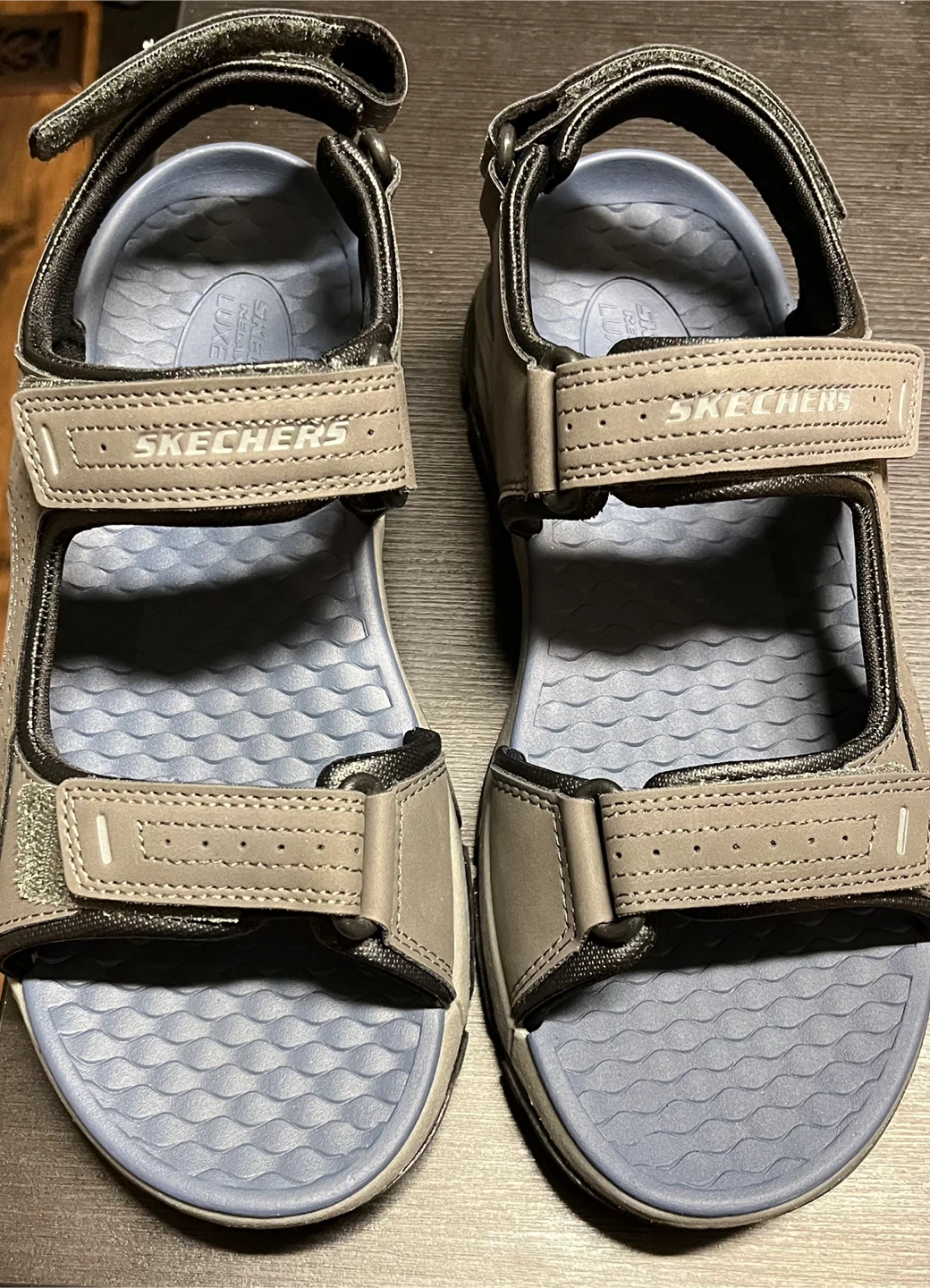 Skechers Men’s Tresmen Garo Sandals-Brand New