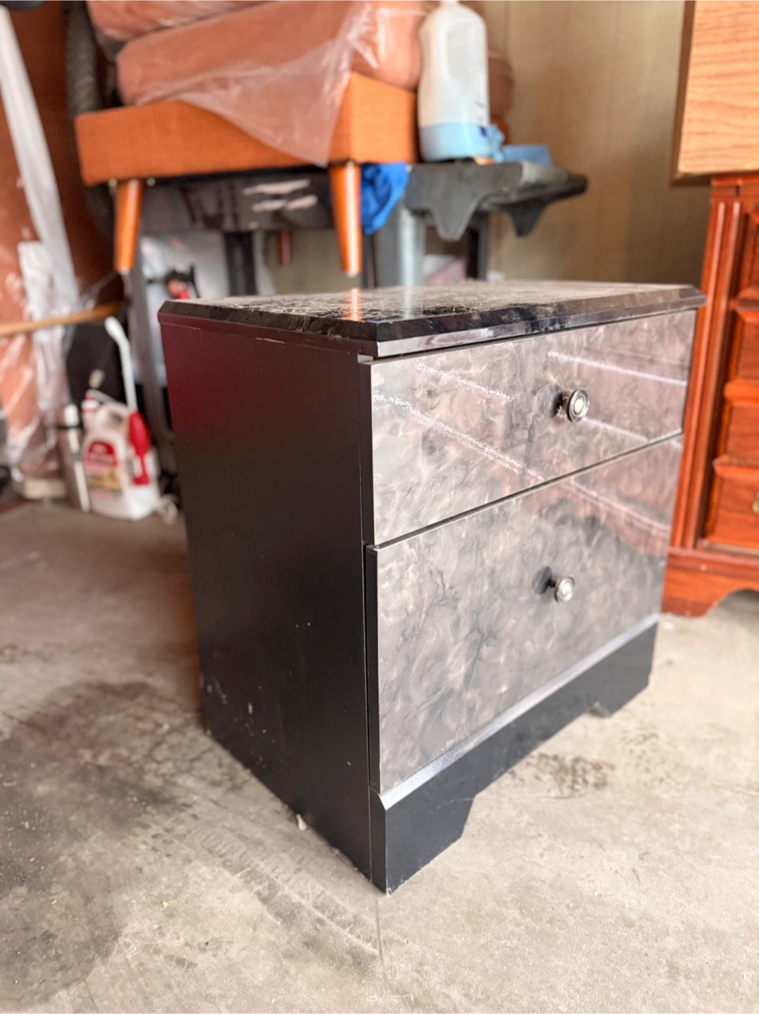 Dresser with night stand - photo 3