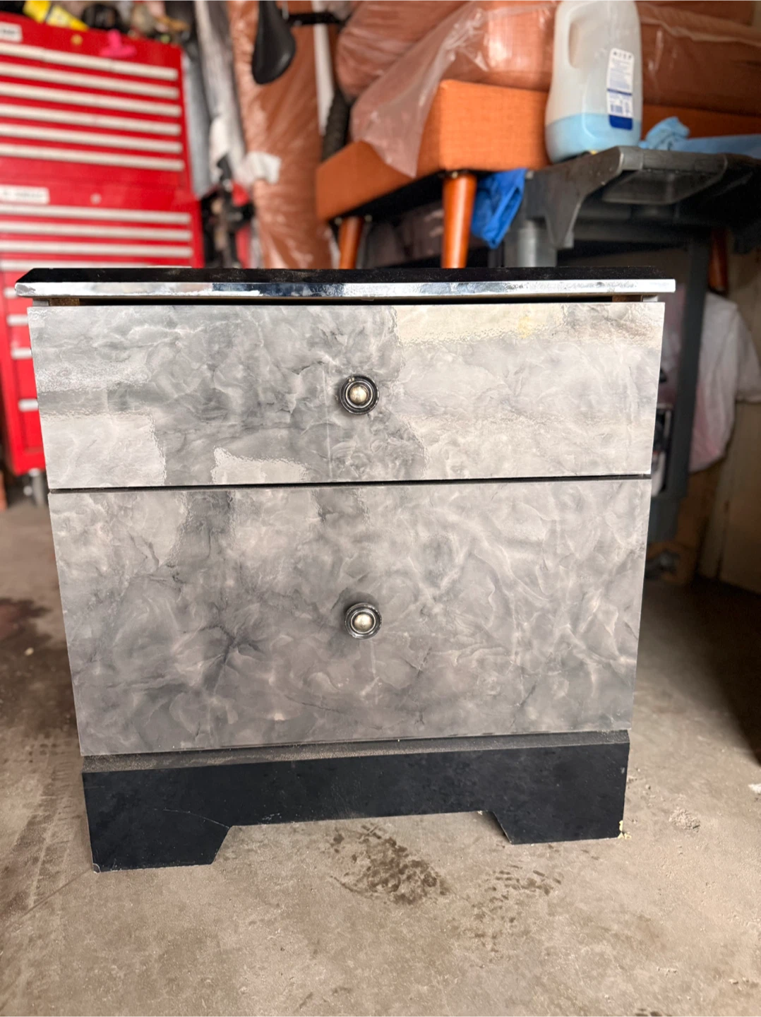 Dresser with night stand - photo 2