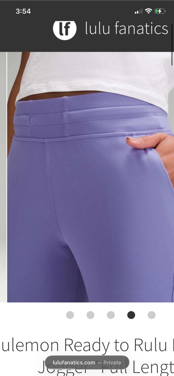 Lululemon Ready to Rulu Jogger Full Length Pants size 12 NWOT - photo 3