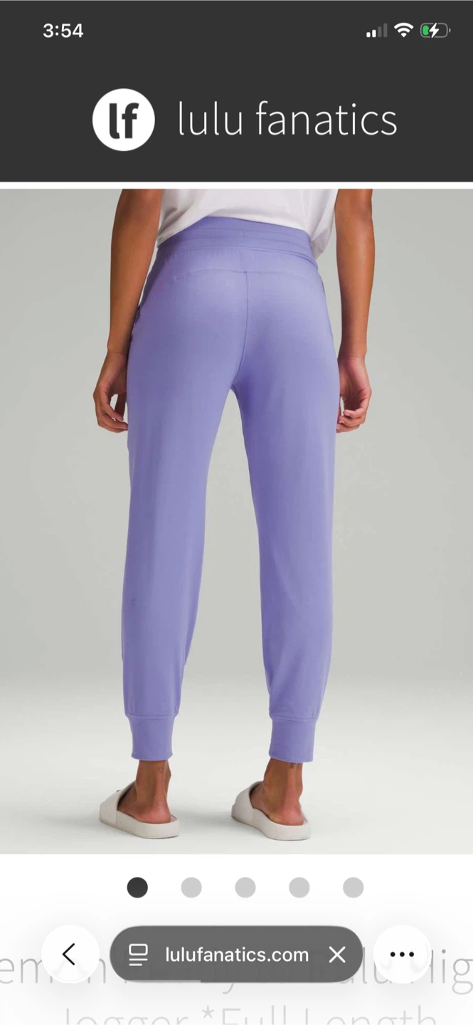 Lululemon Ready to Rulu Jogger Full Length Pants size 12 NWOT - photo 2