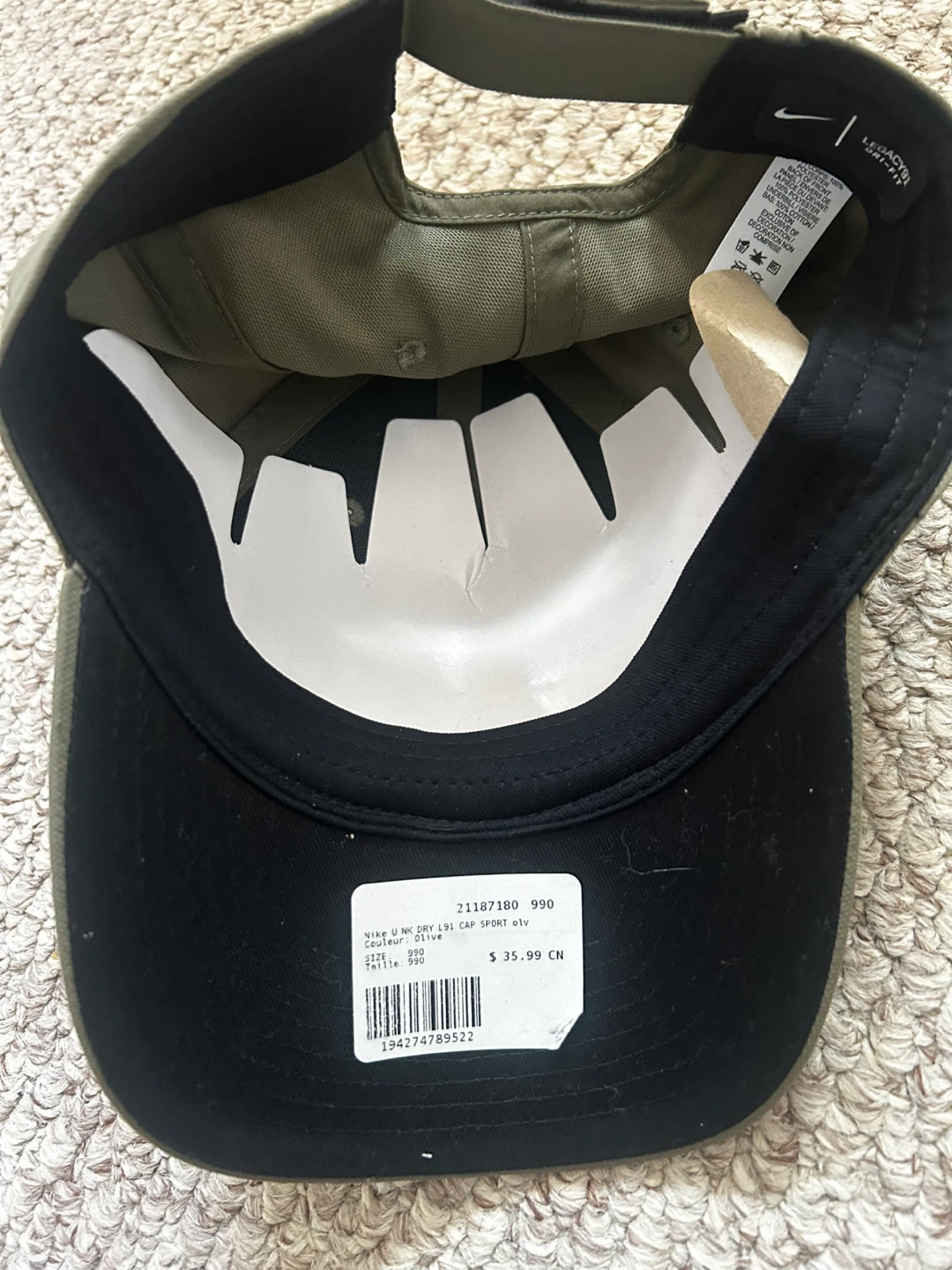 NWT Nike Baseball Strapback Cap - photo 2